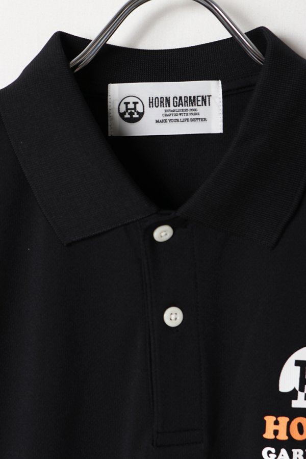 画像3: 【 20%OFF セール18,700円→14,960円】 HORN GARMENT ホーンガーメント Bugs & Birdie Polo | MEN{-BES} (3)