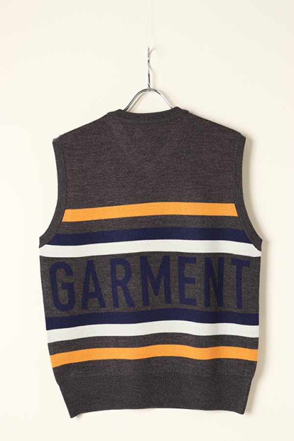 画像5: 【 40%OFF セール36,300円→21,780円】 HORN GARMENT ホーンガーメント Maple Score Knit Vest{HCM-1C-AB04-CCL-BAA} (5)
