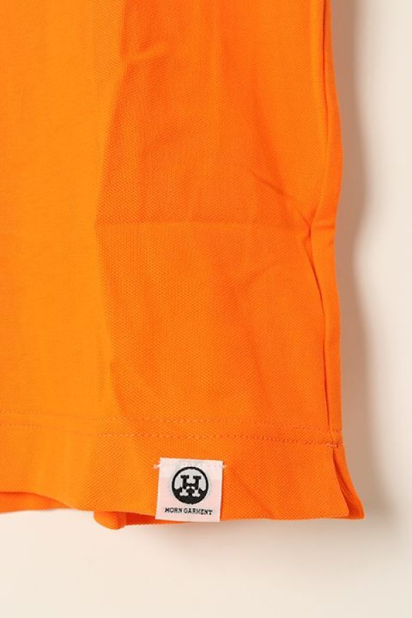 画像4: 【 40%OFF セール17,600円→10,560円】 HORN GARMENT ホーンガーメント Polo{HCM-1C-AP01-ORG-BAA} (4)