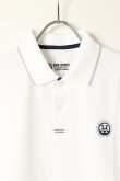 画像2: 【 50%OFF セール｜17,600円→8,800円】 HORN GARMENT ホーンガーメント Polo{HCM-1C-AP01-WHT-BAA} (2)