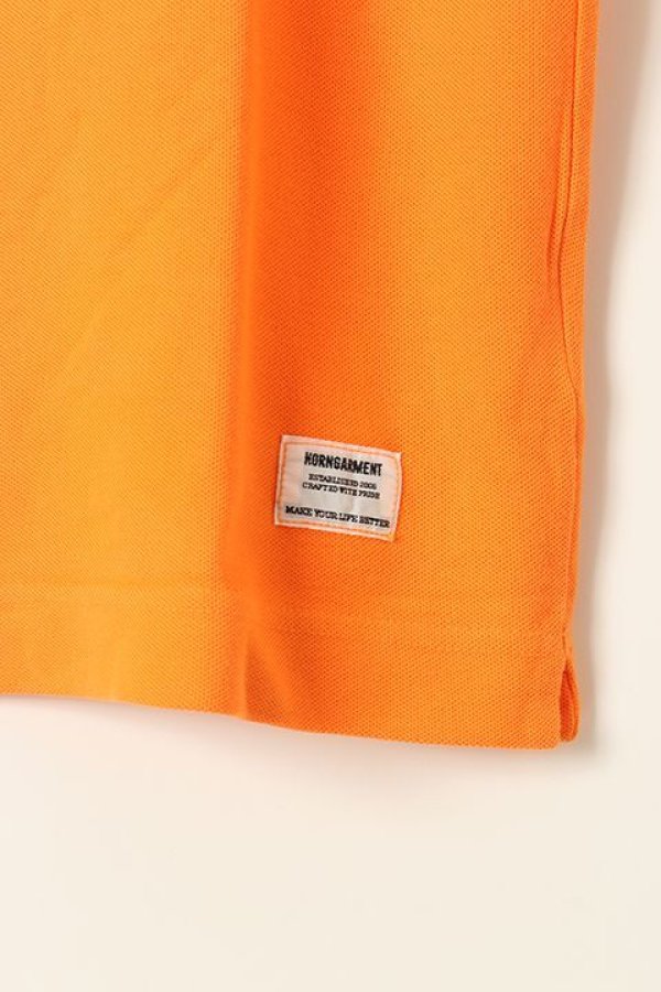画像4: 【 40%OFF セール17,600円→10,560円】 HORN GARMENT ホーンガーメント Del Mar Polo | MEN{HCM-2A-AP01-ORG-BBS} (4)