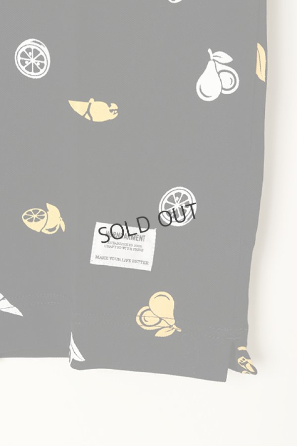 画像5: {SOLD}HORN GARMENT ホーンガーメント Polo{HCM-2A-AP03-BLK-BBS} (5)