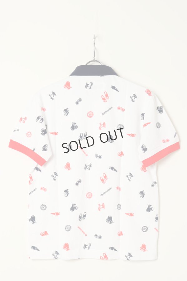 画像5: {SOLD}HORN GARMENT ホーンガーメント Polo{HCM-2A-AP03-WHT-BBS} (5)