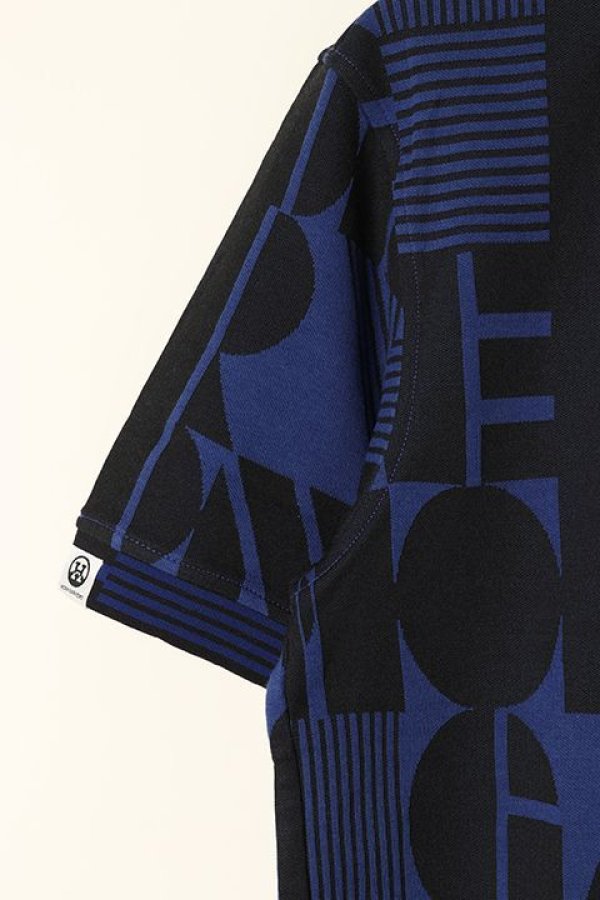 画像3: 【 40%OFF セール26,400円→15,840円】 HORN GARMENT ホーンガーメント Polo{HCM-2C-AP03-BLU-BBA} (3)