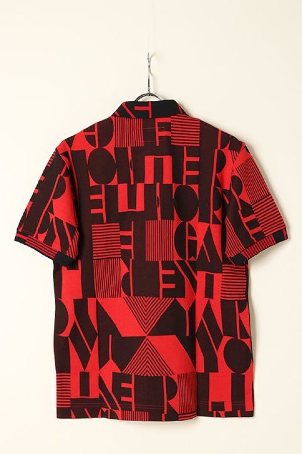 画像5: 【 40%OFF セール26,400円→15,840円】 HORN GARMENT ホーンガーメント Dialogue Jaquard Polo{HCM-2C-AP03-RED-BBA} (5)