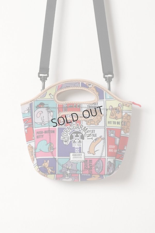 画像1: {SOLD}HORN GARMENT ホーンガーメント Comic Swing Neoprene Pocket Pouch-Tom and Jerry Edition{-BES} (1)