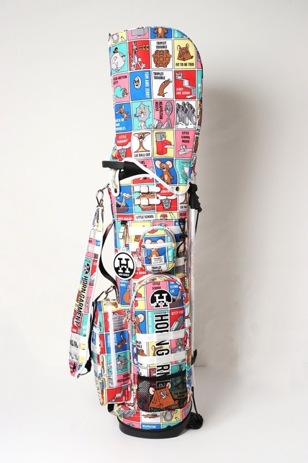 画像1: HORN GARMENT ホーンガーメント Comic Swing POD Golf Bag-Tom and Jerry Edition{-BES} (1)