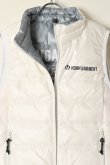 画像3: {SOLD}HORN GARMENT ホーンガーメント DOWN VEST（リバーシブル）{HCW-1C-AD08-WHT/LGRY-BAA} (3)