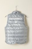 画像5: {SOLD}HORN GARMENT ホーンガーメント DOWN VEST（リバーシブル）{HCW-1C-AD08-WHT/LGRY-BAA} (5)