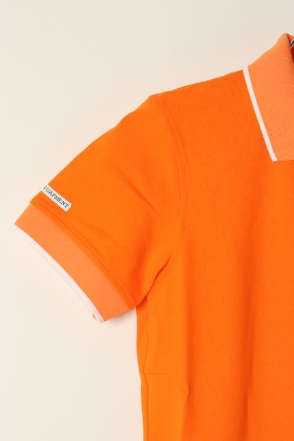 画像3: 【 40%OFF セール16,500円→9,900円】 HORN GARMENT ホーンガーメント Polo{HCW-1C-AP01-ORG-BAA} (3)