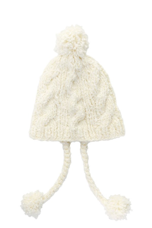 画像1: ▽ 70%OFF アウトレットセール6,380円→1,914円▽ holiday ホリデイ PON PON KNIT CAP{-} (1)