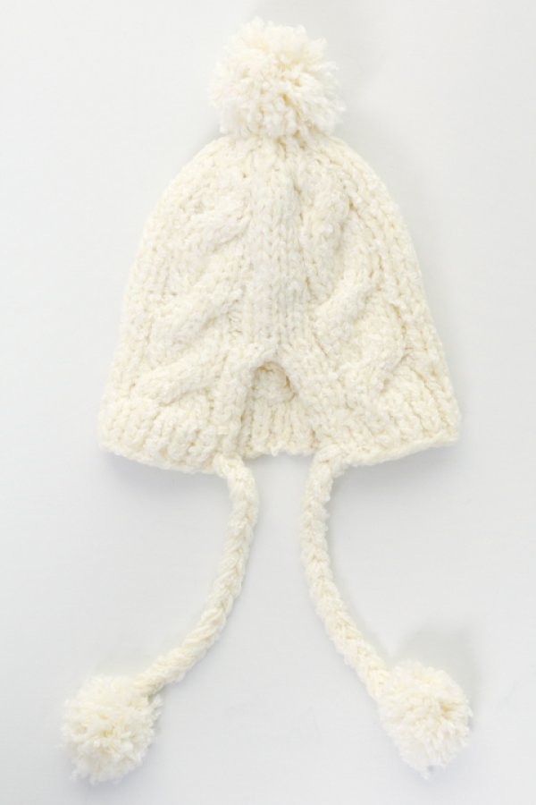 画像2: ▽ 70%OFF アウトレットセール6,380円→1,914円▽ holiday ホリデイ PON PON KNIT CAP{-} (2)