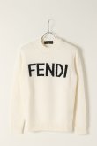 画像1: {SOLD}FENDI フェンディ FENDI MENS SWEATER{HFENFZZ387A3M3-WHT-BJA} (1)