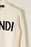 画像3: {SOLD}FENDI フェンディ FENDI MENS SWEATER{HFENFZZ387A3M3-WHT-BJA} (3)