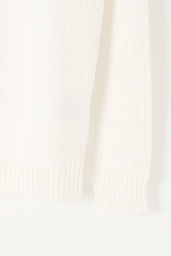 画像4:   FENDI フェンディ FENDI MENS SWEATER {HFENFZZ387A3M3-WHT-BJA}  :HFENFZZ387-WHT  (4)