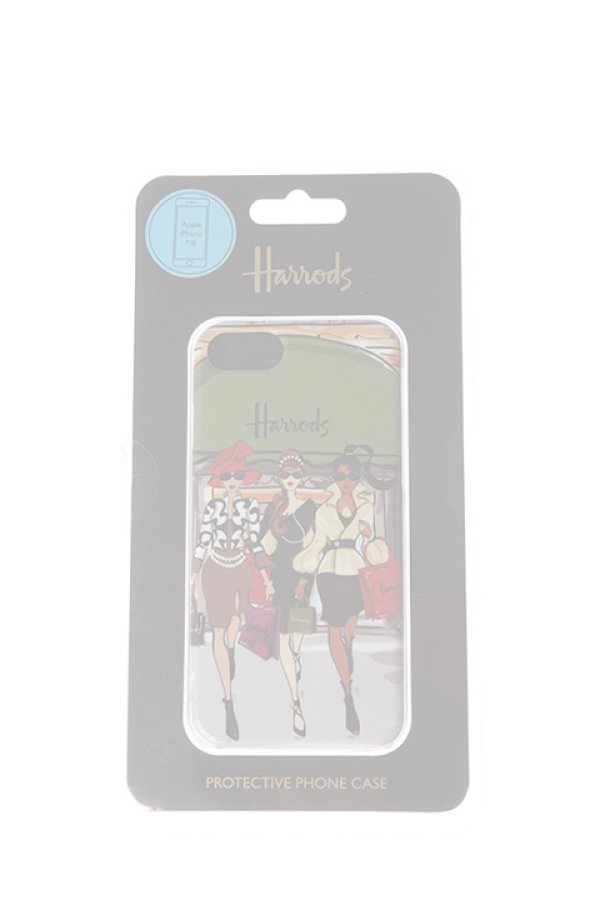 画像1:   Harrods ハロッズ ハロッズ グラマラスガールケース iPhone7/8{-AHS} (1)