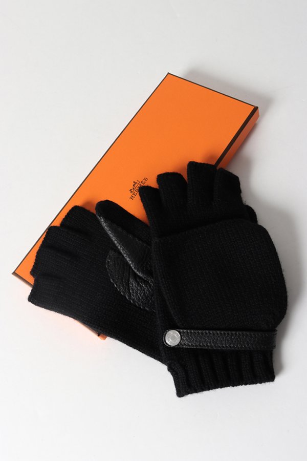 画像7: ★海外買付 新品 インボイス付 HERMES エルメス 手袋《ボルチモア》{-BES} (7)