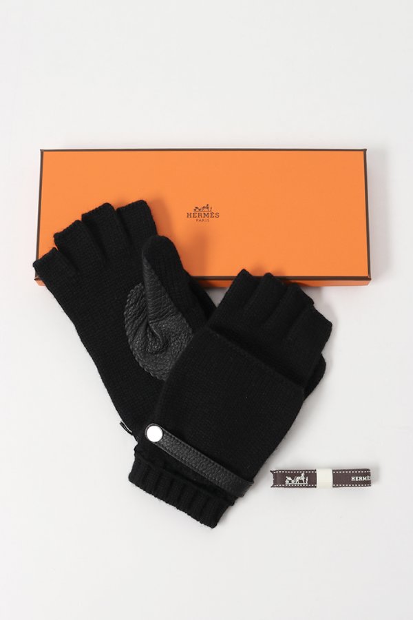 画像8: ★海外買付 新品 インボイス付 HERMES エルメス 手袋《ボルチモア》{-BES} (8)