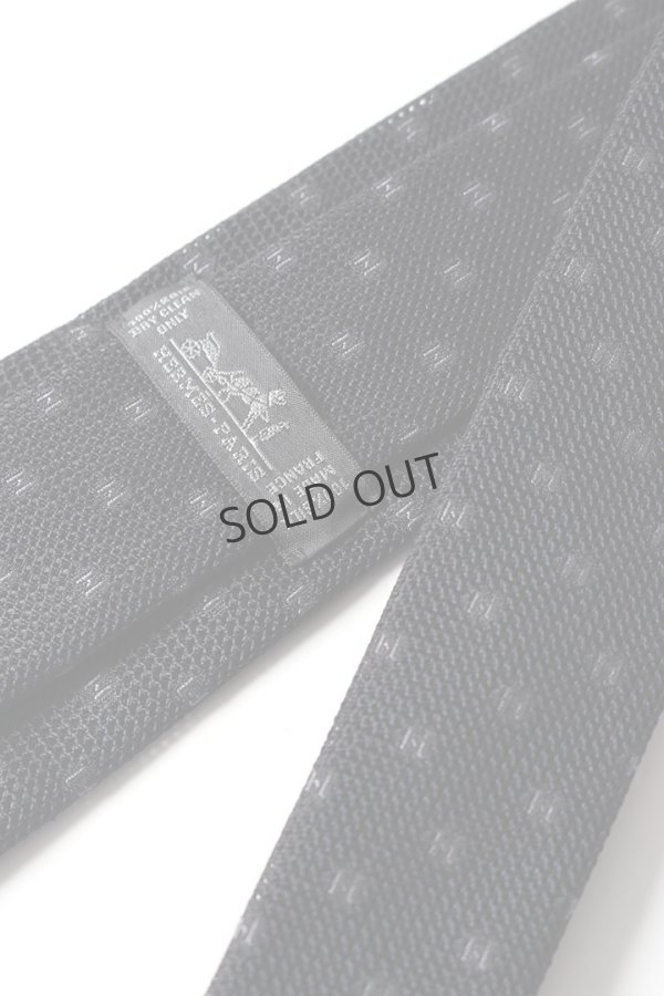 画像3: {SOLD}★海外買付 新品 インボイス付 HERMES エルメス シルクツイルタイ 7cm 《グルナディーヌH》{-BES} (3)