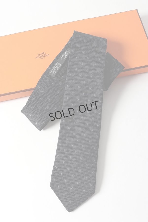 画像5: {SOLD}★海外買付 新品 インボイス付 HERMES エルメス シルクツイルタイ 7cm 《グルナディーヌH》{-BES} (5)
