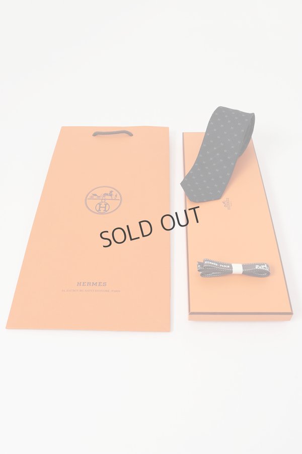 画像7: {SOLD}★海外買付 新品 インボイス付 HERMES エルメス シルクツイルタイ 7cm 《グルナディーヌH》{-BES} (7)