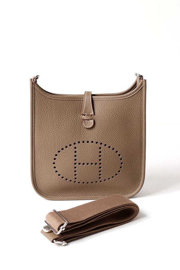 画像2: ★新品 HERMES エルメス Evelyn 23 Etoupe SHW{-BFS} (2)