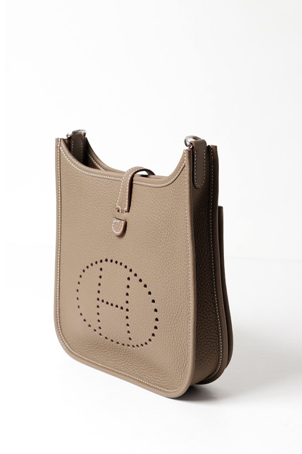 画像4: ★新品 HERMES エルメス Evelyn 23 Etoupe SHW{-BFS} (4)