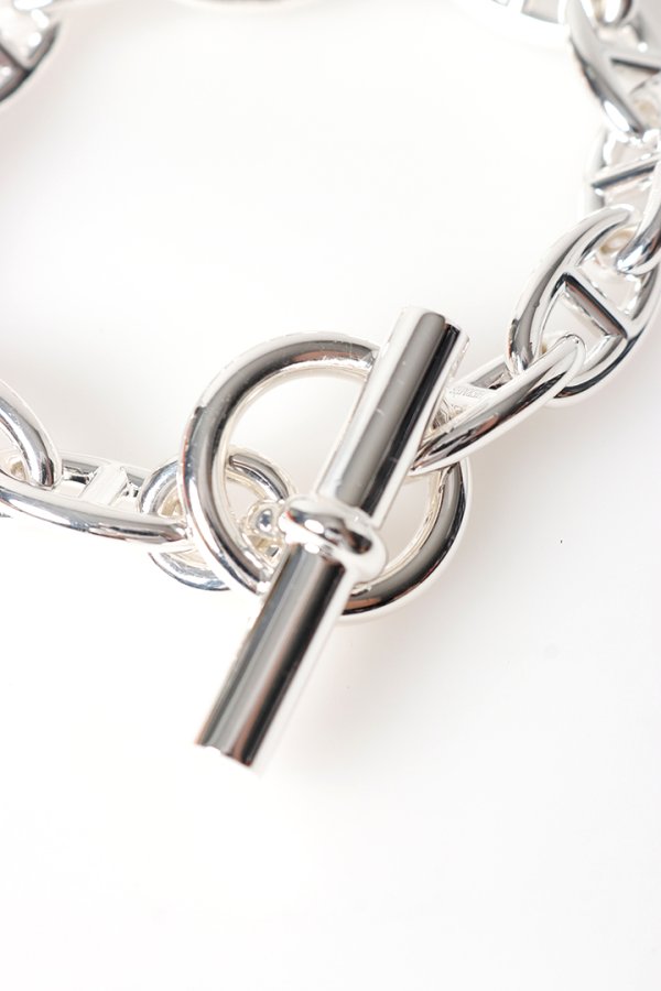 画像3: ★海外買付 新品 インボイス付 HERMES エルメス Bracelet Chaine d'Ancre／シェーヌダンクル{-BFS} (3)