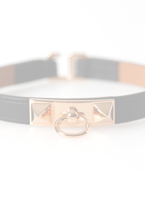 画像3:   HERMES エルメス BRACELET MINI RIVALE VEAU SWIFT PLAQUE OR ROSE 5N／ミニ リヴァル {-BFS}  :HM202606-05-T4  (3)