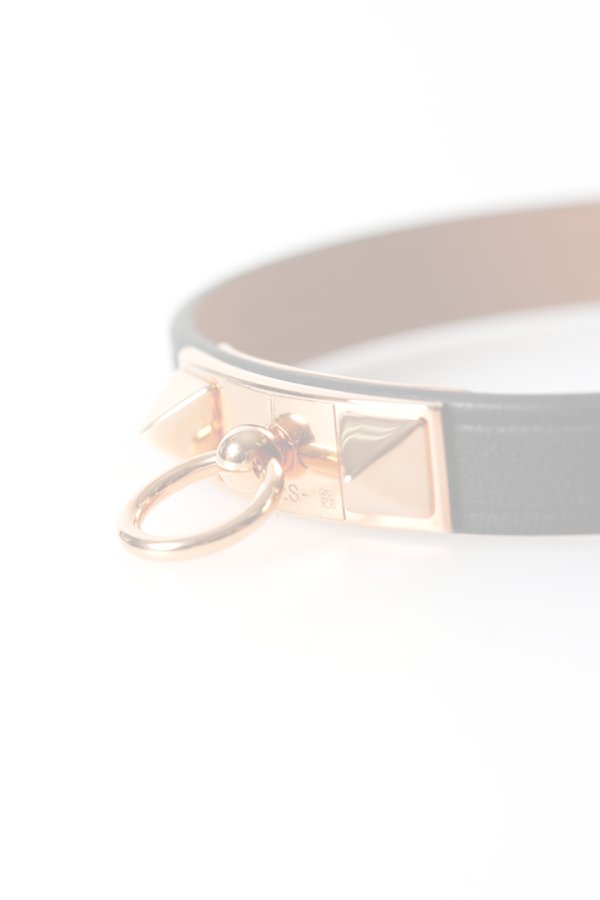 画像5:   HERMES エルメス BRACELET MINI RIVALE VEAU SWIFT PLAQUE OR ROSE 5N／ミニ リヴァル {-BFS}  :HM202606-05-T4  (5)