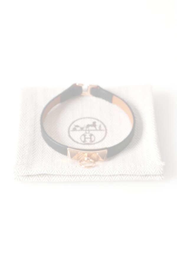 画像7:   HERMES エルメス BRACELET MINI RIVALE VEAU SWIFT PLAQUE OR ROSE 5N／ミニ リヴァル {-BFS}  :HM202606-05-T4  (7)