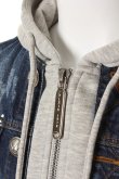 画像5: {SOLD}PHILIPP PLEIN HOMME フィリッププレインオム denim jacket "how strong"{-AEA} (5)