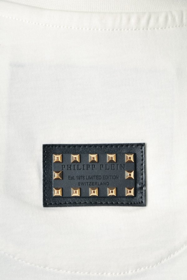 画像3: 【 50%OFF セール41,800円→20,900円】 PHILIPP PLEIN HOMME フィリッププレインオム t-shirt "pinup biker"{-ACA} (3)