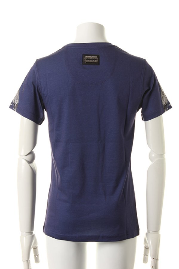 画像2: 【 50%OFF セール65,388円→32,694円】 PHILIPP PLEIN HOMME フィリッププレインオム t-shirt "the death"{-ADS} (2)