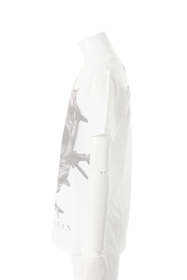 画像3:   PHILIPP PLEIN HOMME フィリッププレインオム t-shirt “black skull”{-AES} (3)