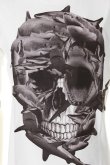 画像4: {SOLD}PHILIPP PLEIN HOMME フィリッププレインオム t-shirt “black skull”{-AES} (4)
