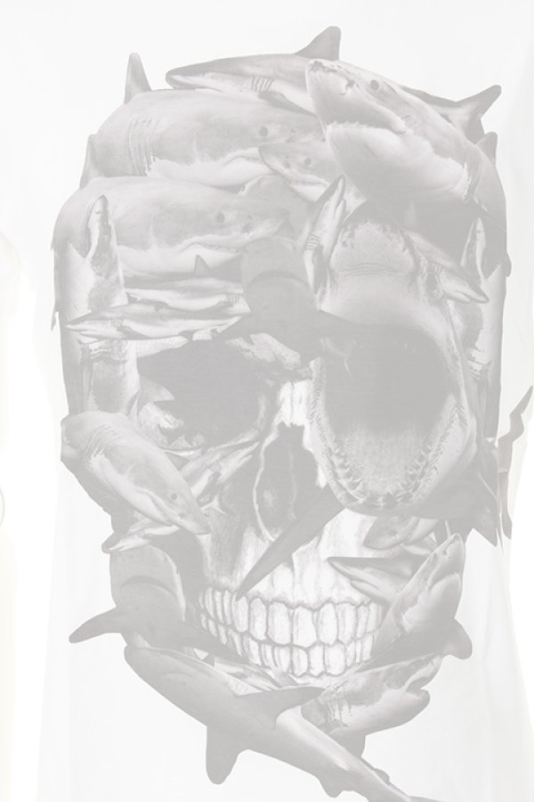 画像4:   PHILIPP PLEIN HOMME フィリッププレインオム t-shirt “black skull”{-AES} (4)