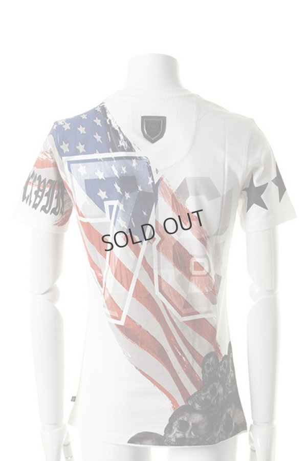 画像2: {SOLD}PHILIPP PLEIN HOMME フィリッププレインオム t-shirt 「hey you」{-AES} (2)