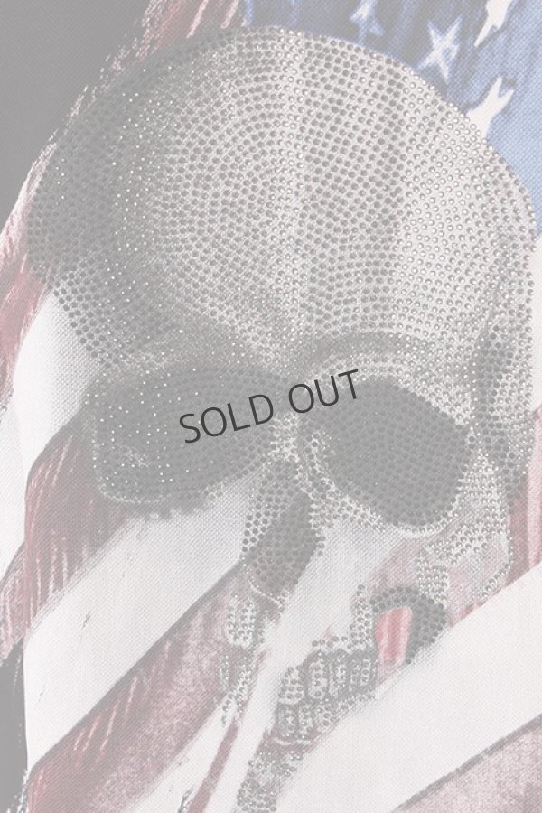 画像4: {SOLD}PHILIPP PLEIN HOMME フィリッププレインオム polo 「american flag」{-AES} (4)