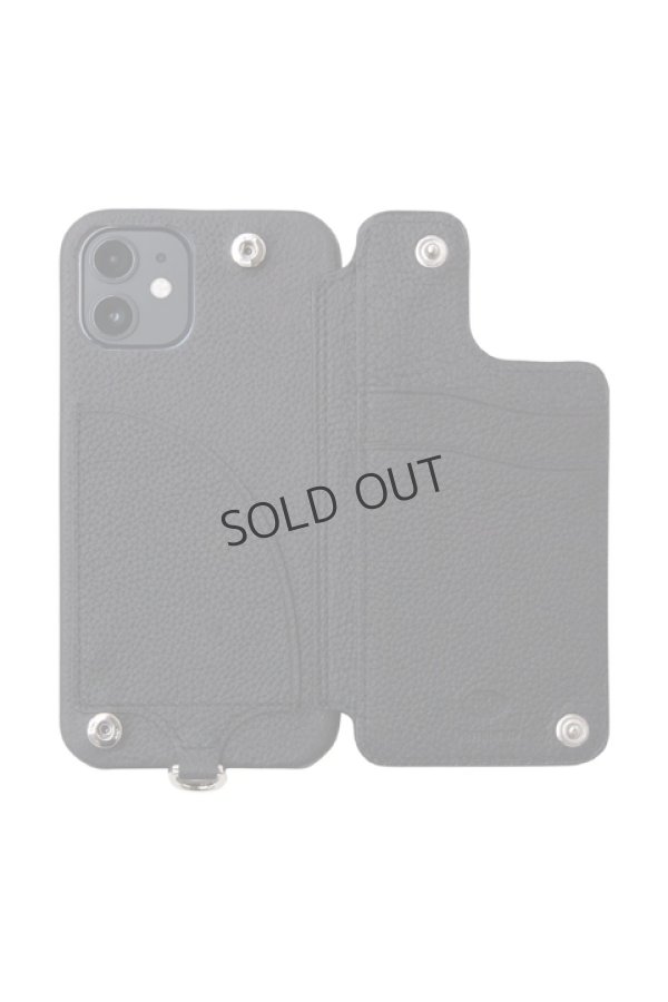 画像2: {※取り寄せ不可}DEMIU デミュウ POCHE FLAT/iPhone11Pro/ブラック{} (2)