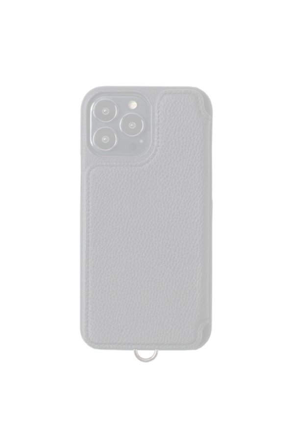 画像1:  {SOLD} DEMIU デミュウ POCHE FLAT/iPhone13Pro/ブラック{DU-PFL10BK} (1)