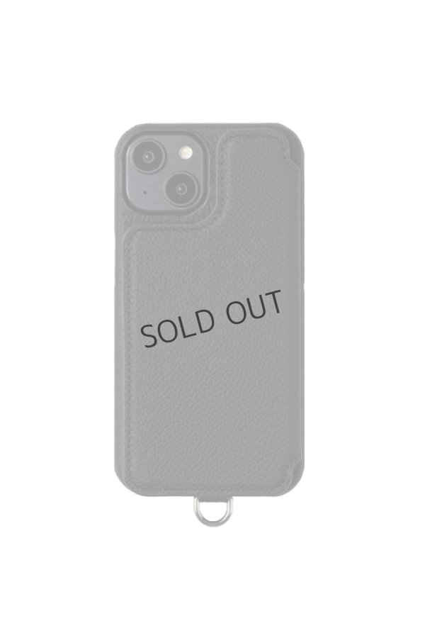 画像1: DEMIU デミュウ POCHE FLAT/iPhone14/ブラック{DU-PFL12BK} (1)