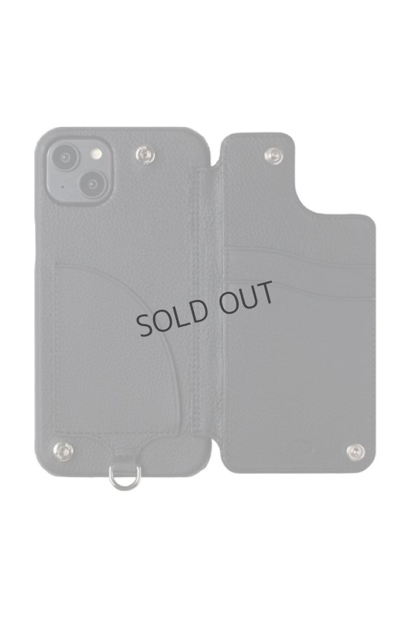 画像2: DEMIU デミュウ POCHE FLAT/iPhone14/ブラック{DU-PFL12BK} (2)