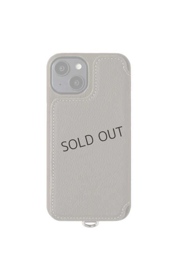 画像1: DEMIU デミュウ POCHE FLAT/iPhone14/エトープ{DU-PFL12ET} (1)