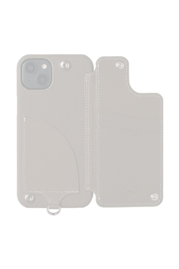 画像2: DEMIU デミュウ POCHE FLAT/iPhone14/エトープ{DU-PFL12ET} (2)