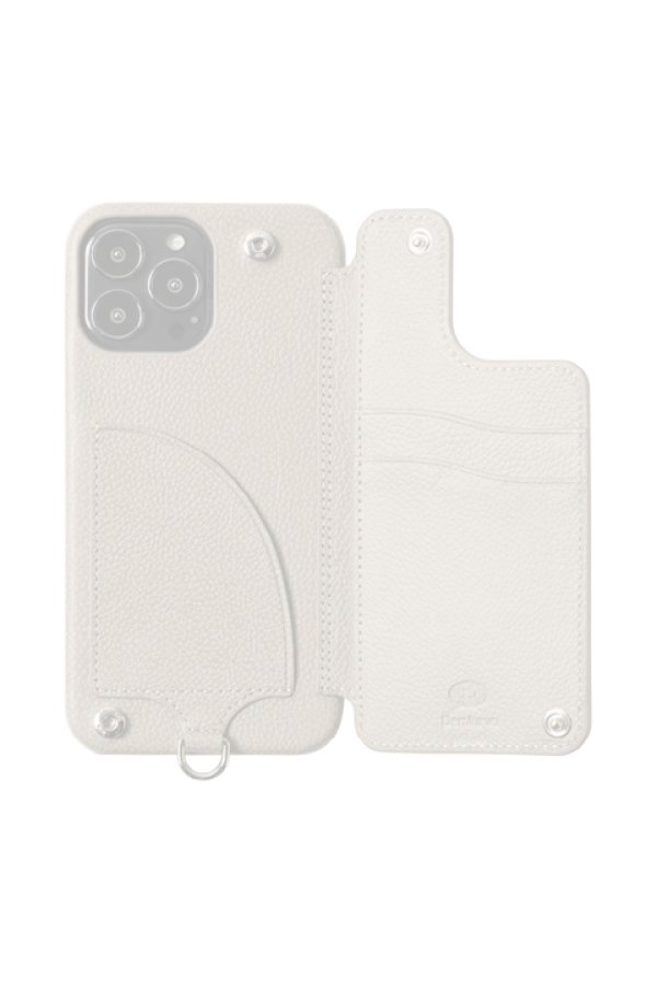 画像2:  {SOLD} DEMIU デミュウ POCHE FLAT/iPhone13Pro/チャコール{} (2)