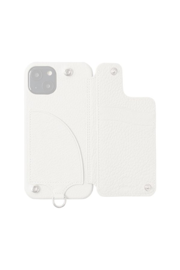 画像2:  {SOLD} DEMIU デミュウ POCHE FLAT/iPhone13/パール{HS-DE110F-BPF130} (2)