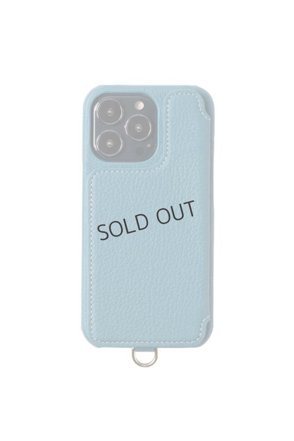 画像1: DEMIU デミュウ POCHE FLAT/iPhone13Pro/ダックブルー{HS-DE110H-BPF137} (1)