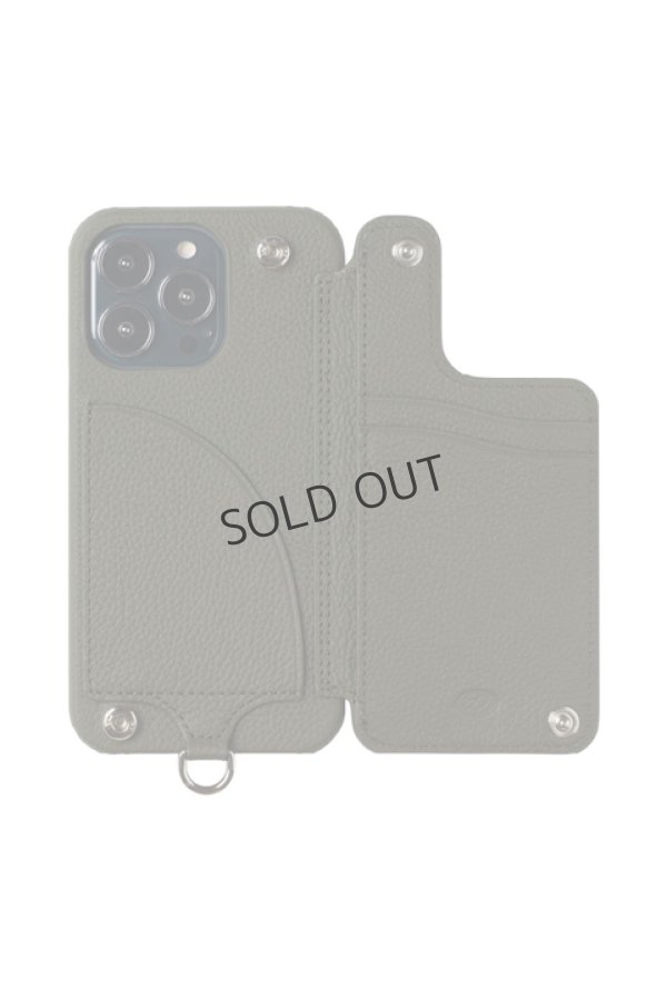 画像2: DEMIU デミュウ POCHE FLAT/iPhone13Pro/カーキ{HS-DE114C-BPF10KK} (2)