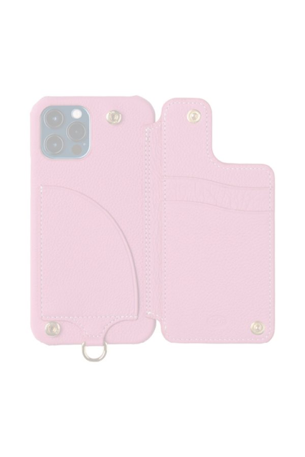 画像2:  {SOLD} DEMIU デミュウ POCHE FLAT/iPhone12Pro/iPhone12/ピンク{HS-DE110J-BPF152} (2)